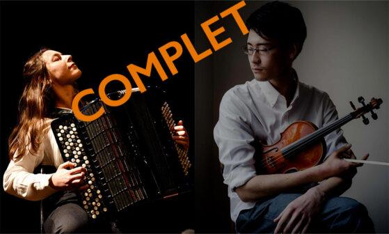 DUO AKANE – Maÿlis Arrat  accordéon  – Masaki Morishita  violon
