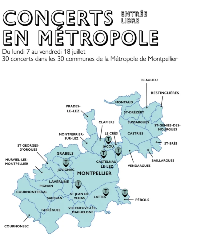 🚌 𝗟𝗲 𝗳𝗲𝘀𝘁𝗶𝘃𝗮𝗹 𝗥𝗮𝗱𝗶𝗼 𝗙𝗿𝗮𝗻𝗰𝗲 𝗢𝗰𝗰𝗶𝘁𝗮𝗻𝗶𝗲 𝗠𝗼𝗻𝘁𝗽𝗲𝗹𝗹𝗶𝗲𝗿 𝘃𝗶𝗲𝗻𝘁 𝗰𝗵𝗲𝘇 𝘃𝗼𝘂𝘀 ! 
📅 Du 𝟳 𝗮𝘂 𝟭𝟴 𝗷𝘂𝗶𝗹𝗹𝗲𝘁, vivez 𝟯𝟬 𝗰𝗼𝗻𝗰𝗲𝗿𝘁𝘀 𝗴𝗿𝗮𝘁𝘂𝗶𝘁𝘀 dans 𝟯𝟬 𝗰𝗼𝗺𝗺𝘂𝗻𝗲𝘀 𝗱𝗲 𝗹𝗮 𝗠𝗲́𝘁𝗿𝗼𝗽𝗼𝗹𝗲 𝗱𝗲 𝗠𝗼𝗻𝘁𝗽𝗲𝗹𝗹𝗶𝗲𝗿 ! 🎻✨
De grands artistes, des lieux magnifiques et une programmation éclectique : classique, baroque, romantique, jazz, musiques du monde… Il y en a pour tous les goûts !
ℹ️ Plus d'infos : lien en bio.